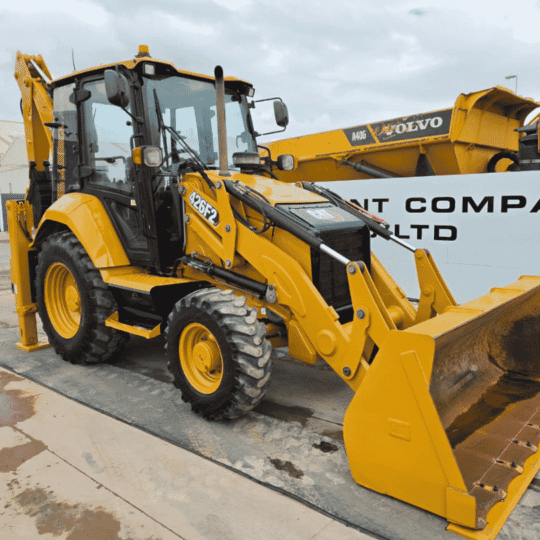 CAT 426F2 TLB in the CTC yard.