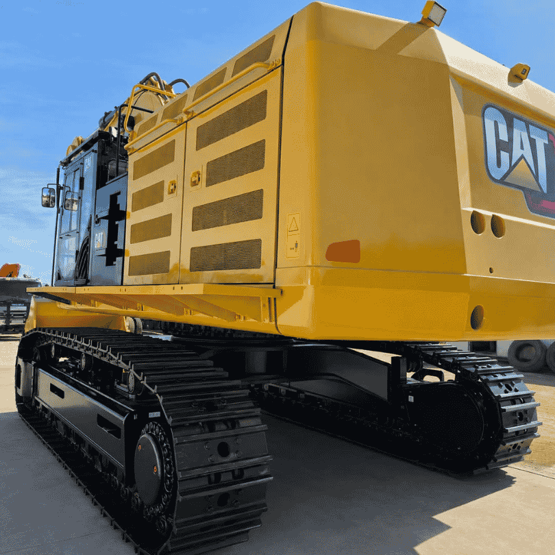 CAT 374L excavator in the CTC yard.
