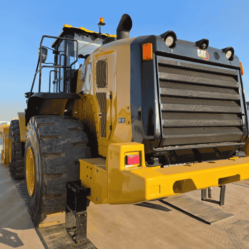 CAT 980L loader in the CTC yard.