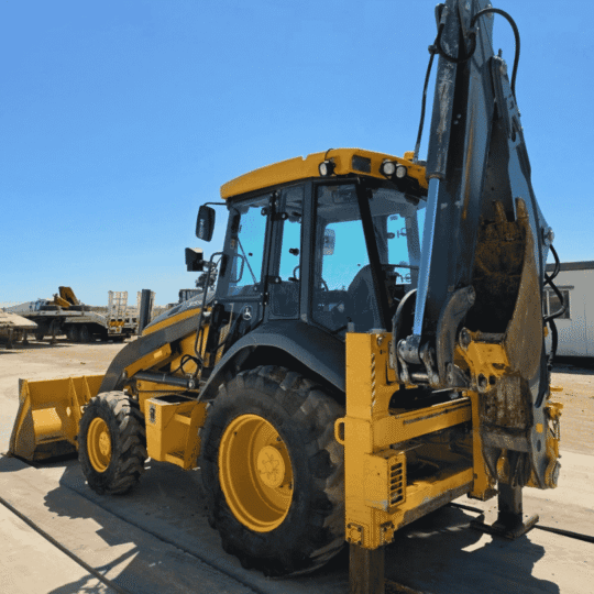 John Deere 315SL TLB in the CTC Yard.
