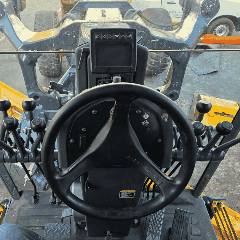 John Deere 670G motor grader at CTC Plant Company