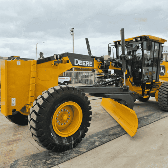 John Deere 670G motor grader at CTC Plant Company