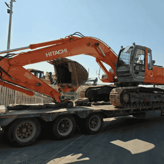 Hitachi ZX270 Excavator in the CTC yard.