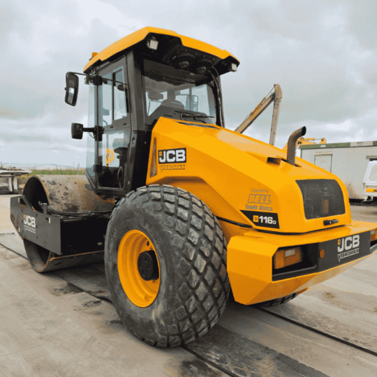 JCB Vibromax 116D Roller in the CTC yard.