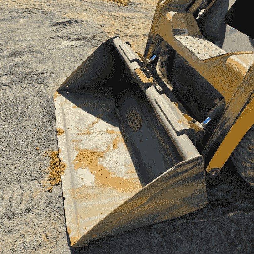John Deere 313 Skidsteer in the CTC yard