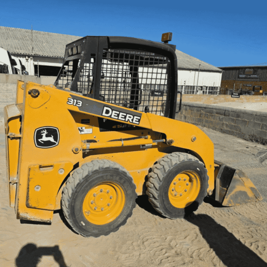 John Deere 313 Skidsteer in the CTC yard