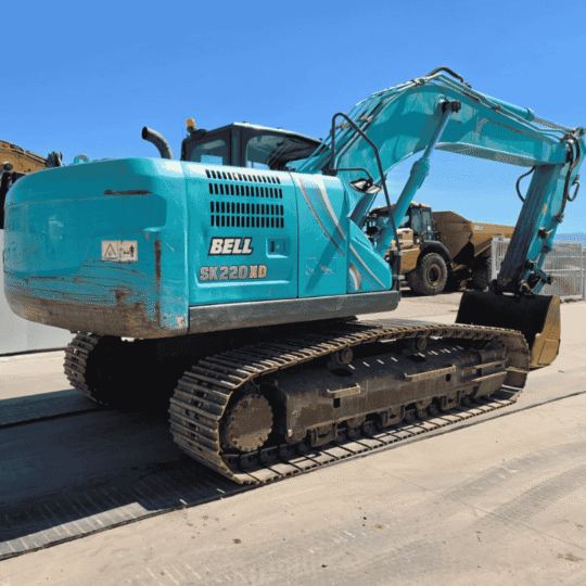 Kobelco SK220XD-10 Excavator in the CTC yard.